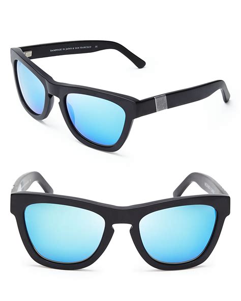 black metal frame rectangle mirror sunglasses|Black Mirrored Sunglasses for Women .